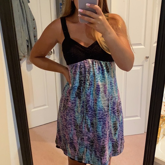 Volume One Multi Color Dress - Picture 4 of 4